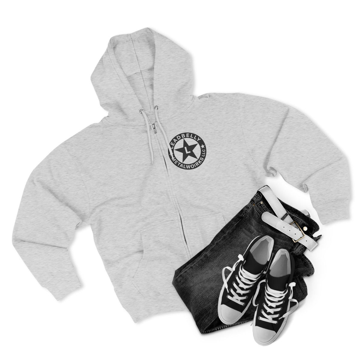 Leadbelly Metalworks Unisex Zip-Up Hoodie