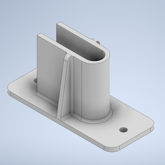 CLOSET WIRE SHELF WALL MOUNT